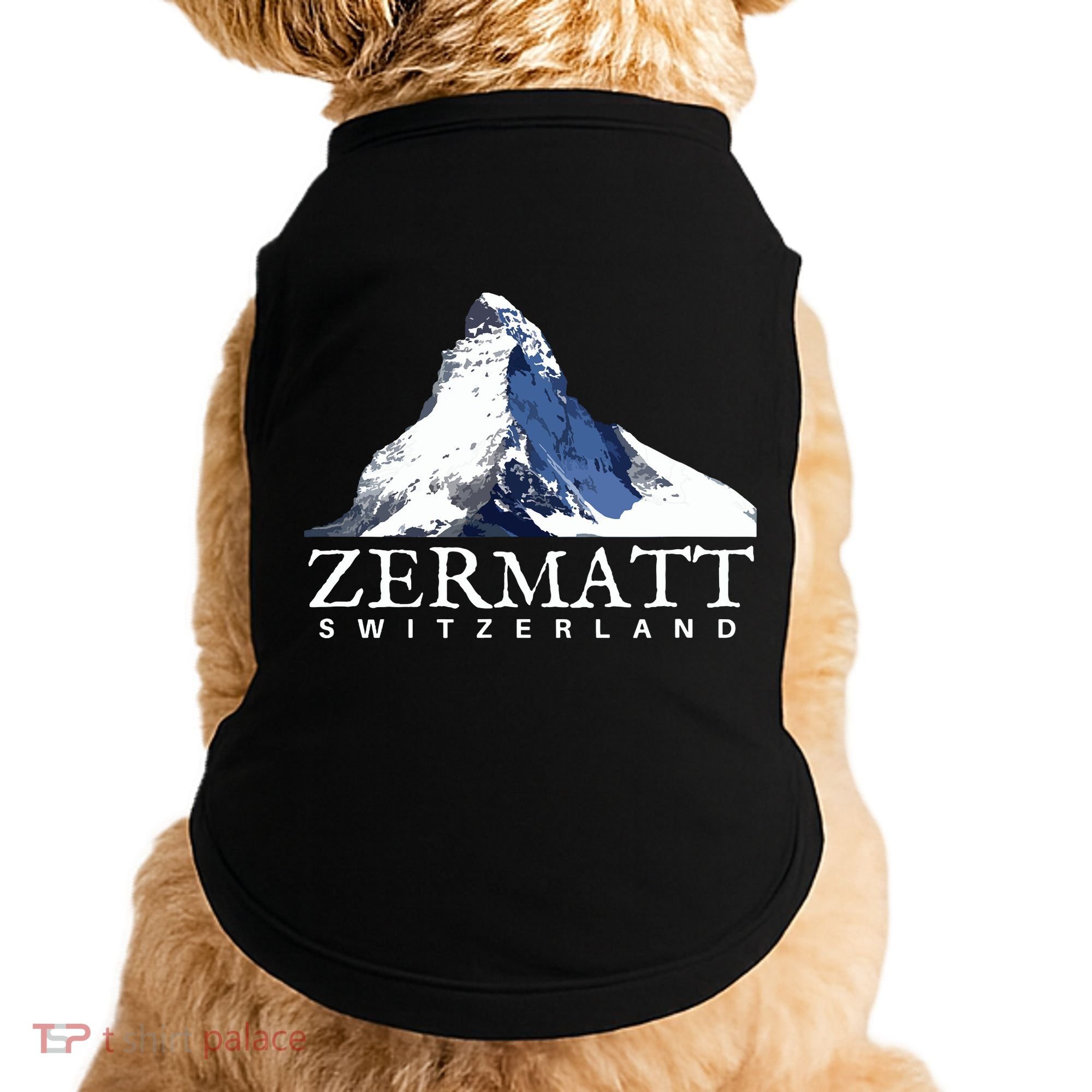 Zermatt Switzerland Swiss Alps Mountain Doggie Tank