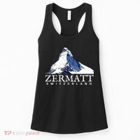 Zermatt Switzerland Swiss Alps Mountain Women's Tank Top thumb 0
