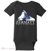 Zermatt Switzerland Swiss Alps Mountain Baby Bodysuit thumb 0