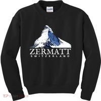 Zermatt Switzerland Swiss Alps Mountain Kids Sweatshirt thumb 0