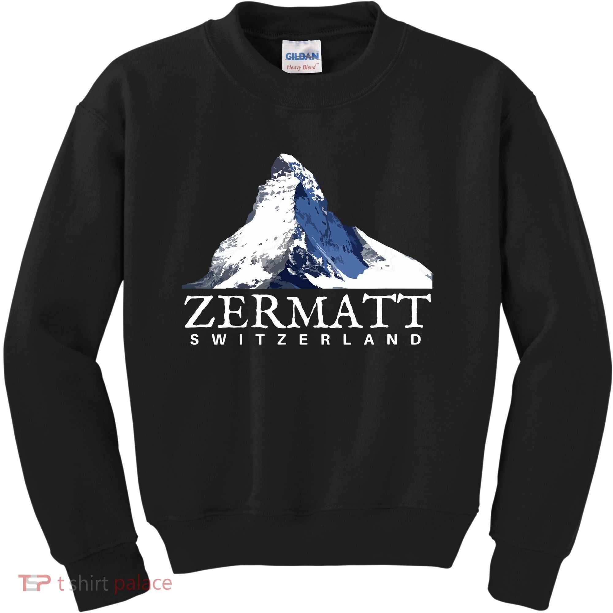 Zermatt Switzerland Swiss Alps Mountain Kids Sweatshirt