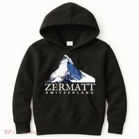 Zermatt Switzerland Swiss Alps Mountain Kids Hoodie thumb 0
