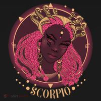Zodiac Scorpio Scorpion Goddess Queen Backpack thumb 2