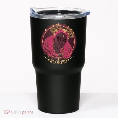 Zodiac Scorpio Scorpion Goddess Queen Tumbler