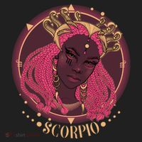 Zodiac Scorpio Scorpion Goddess Queen Tumbler thumb 3