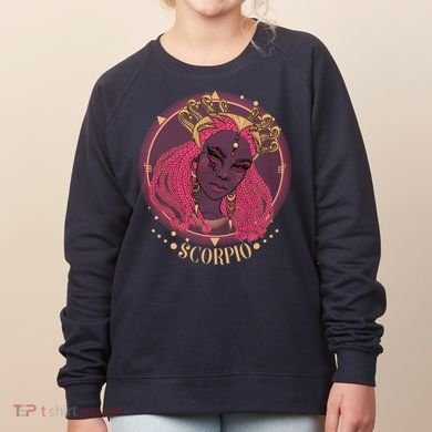 Zodiac Scorpio Scorpion Goddess Queen Women's Sweatshirt