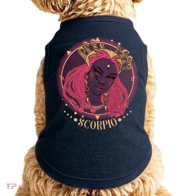 Zodiac Scorpio Scorpion Goddess Queen Doggie Tank