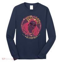 Zodiac Scorpio Scorpion Goddess Queen Long Sleeve Shirt thumb 0