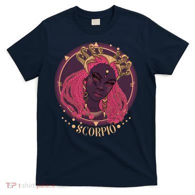 Zodiac Scorpio Scorpion Goddess Queen T-Shirt