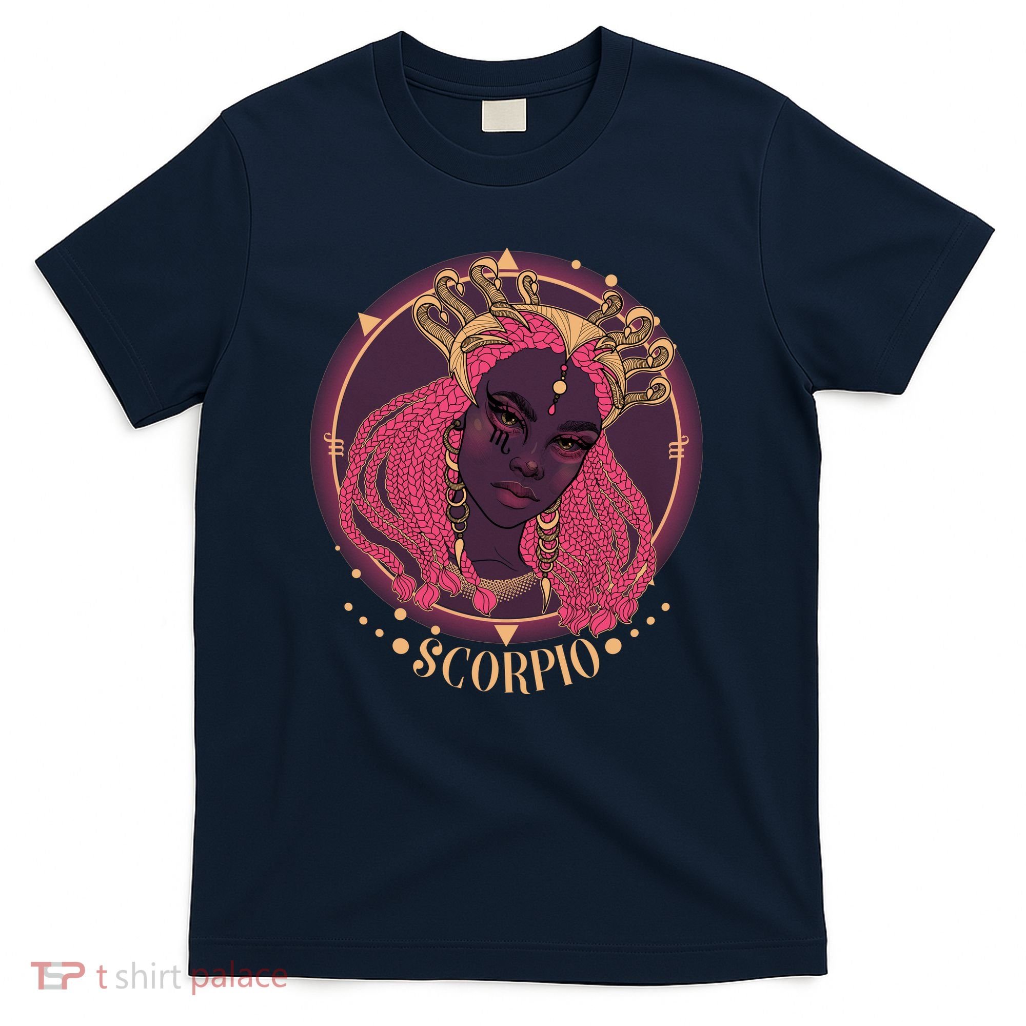 Zodiac Scorpio Scorpion Goddess Queen T-Shirt
