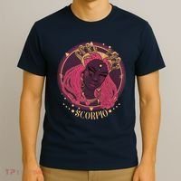 Zodiac Scorpio Scorpion Goddess Queen T-Shirt thumb 3