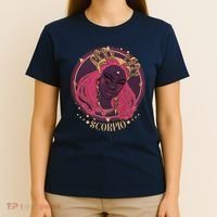 Zodiac Scorpio Scorpion Goddess Queen T-Shirt thumb 4