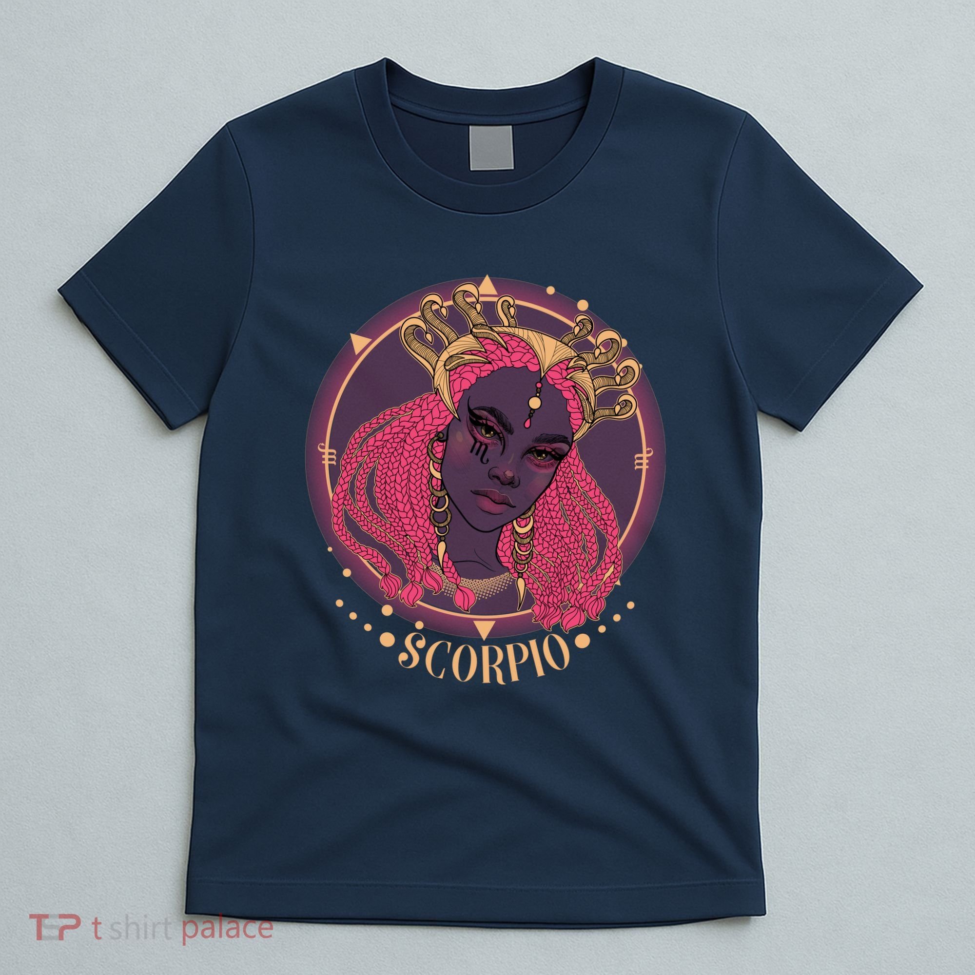 Zodiac Scorpio Scorpion Goddess Queen T-Shirt