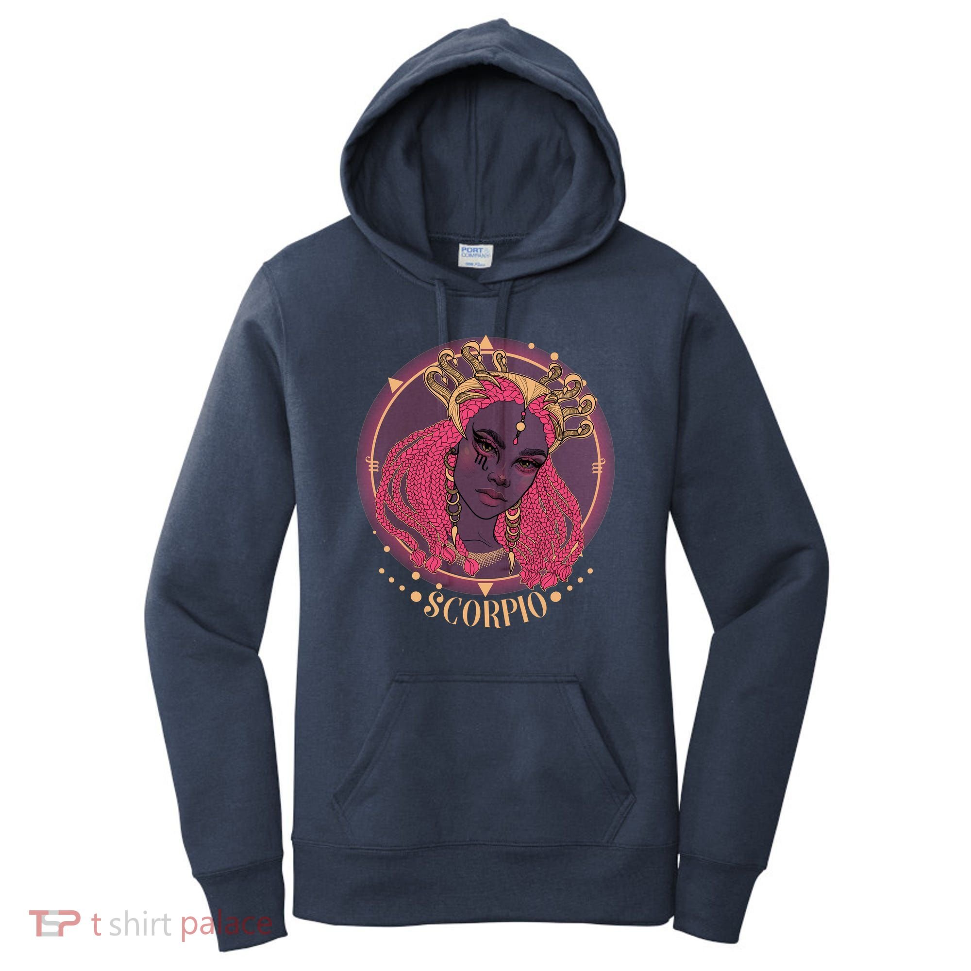 Zodiac Scorpio Scorpion Goddess Queen Women's Hoodie