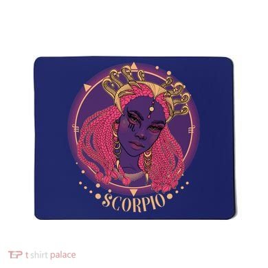 Zodiac Scorpio Scorpion Goddess Queen Mousepad