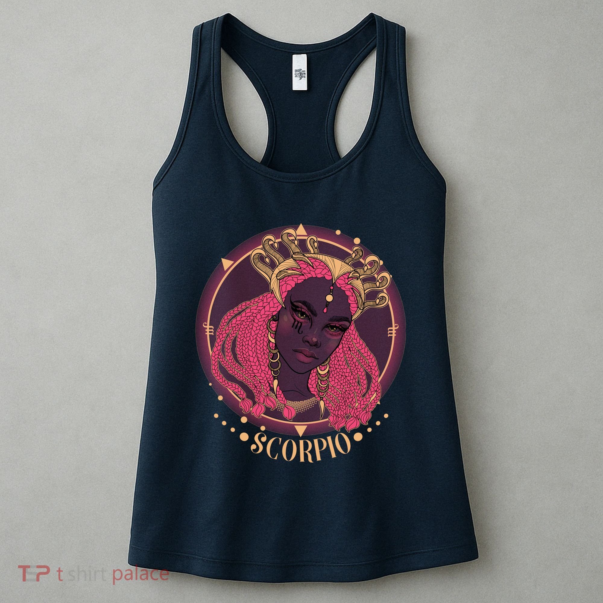 Zodiac Scorpio Scorpion Goddess Queen Women's Tank Top