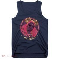 Zodiac Scorpio Scorpion Goddess Queen Tank Top thumb 0