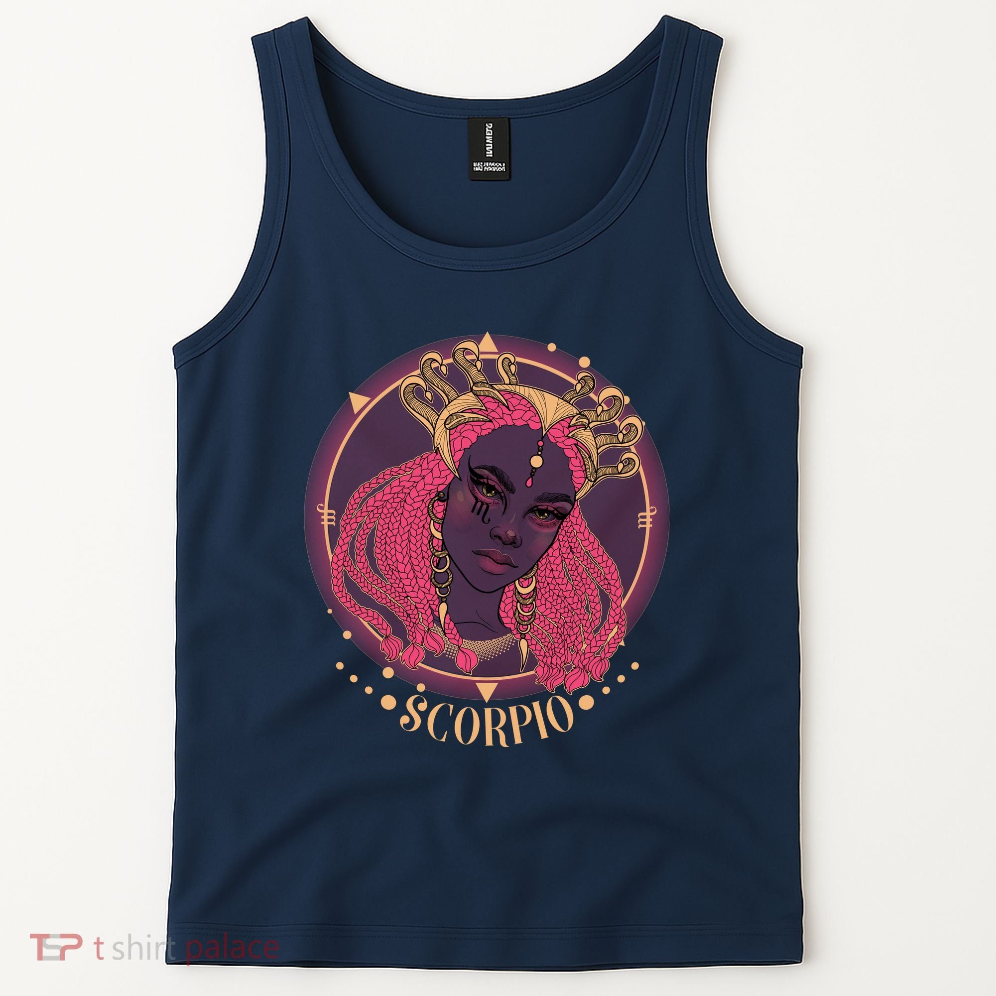 Zodiac Scorpio Scorpion Goddess Queen Tank Top