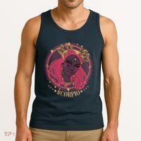 Zodiac Scorpio Scorpion Goddess Queen Tank Top thumb 3