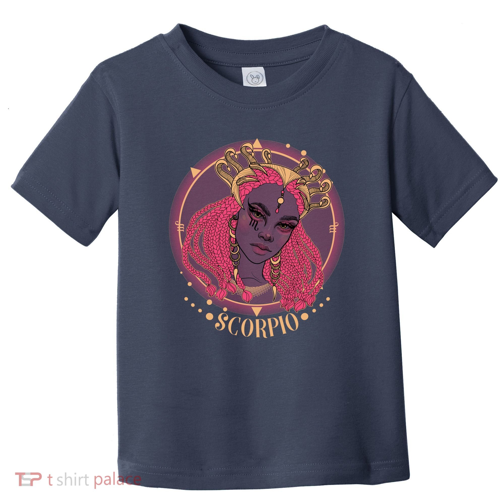 Zodiac Scorpio Scorpion Goddess Queen Toddler T-Shirt