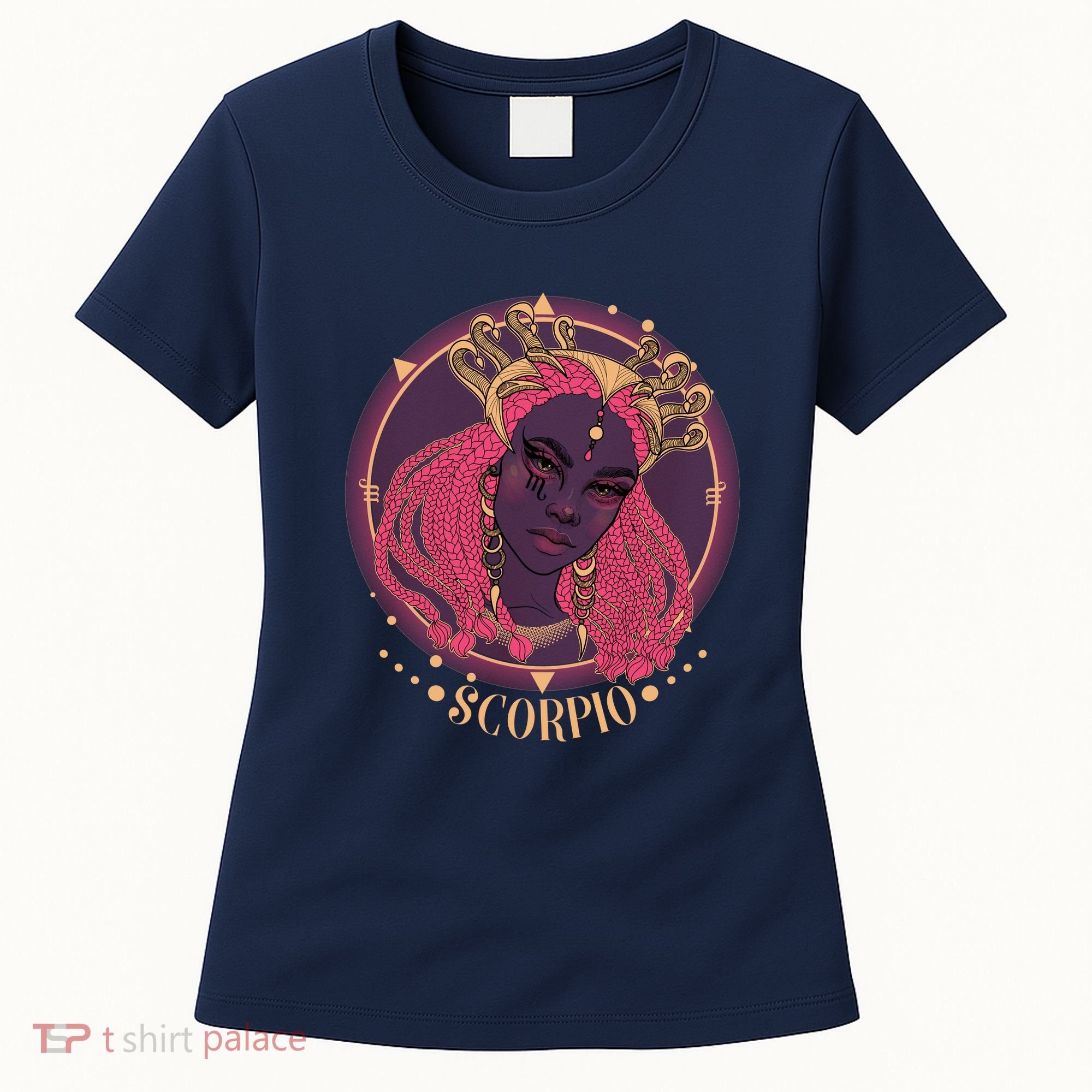 Zodiac Scorpio Scorpion Goddess Queen Women's T-Shirt