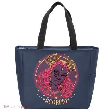 Zodiac Scorpio Scorpion Goddess Queen Tote Bag
