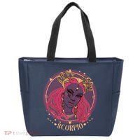 Zodiac Scorpio Scorpion Goddess Queen Tote Bag thumb 0