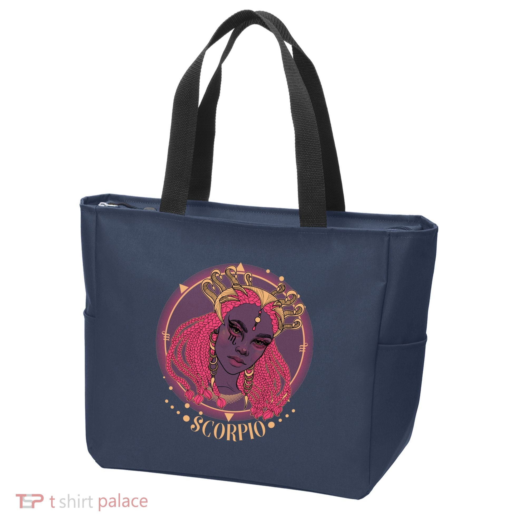 Zodiac Scorpio Scorpion Goddess Queen Tote Bag