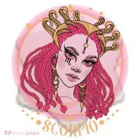 Zodiac Scorpio Scorpion Goddess Queen Ceramic Ornament thumb 2