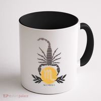 Zodiac Scorpio Scorpion Symbol Coffee Mug thumb 1