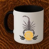 Zodiac Scorpio Scorpion Symbol Coffee Mug thumb 2