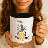 Zodiac Scorpio Scorpion Symbol Coffee Mug thumb 3