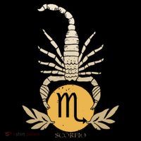 Zodiac Scorpio Scorpion Symbol Women's Hoodie thumb 2