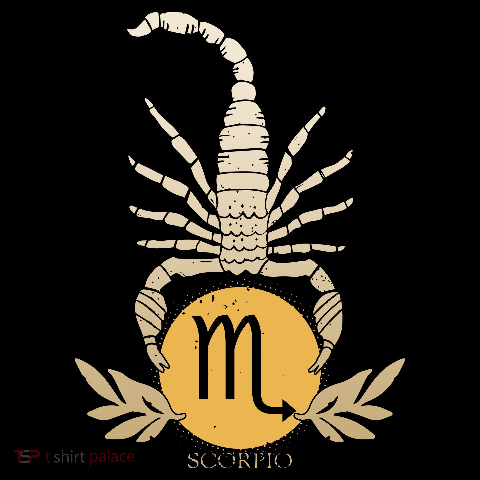 Zodiac Scorpio Scorpion Symbol Baby Bodysuit