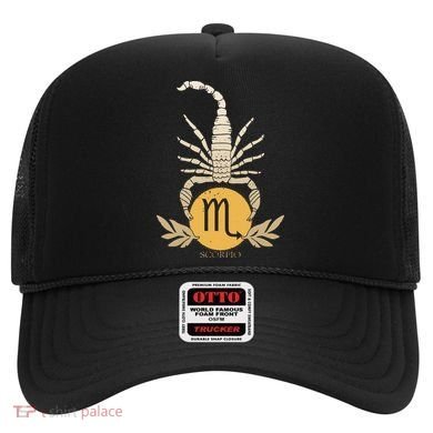 Zodiac Scorpio Scorpion Symbol Hat