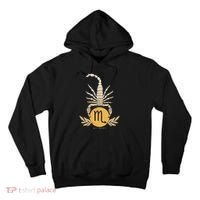 Zodiac Scorpio Scorpion Symbol Tall Hoodie thumb 0