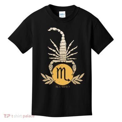 Zodiac Scorpio Scorpion Symbol Kids T-Shirt