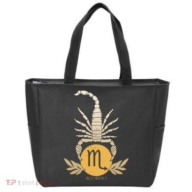 Zodiac Scorpio Scorpion Symbol Tote Bag