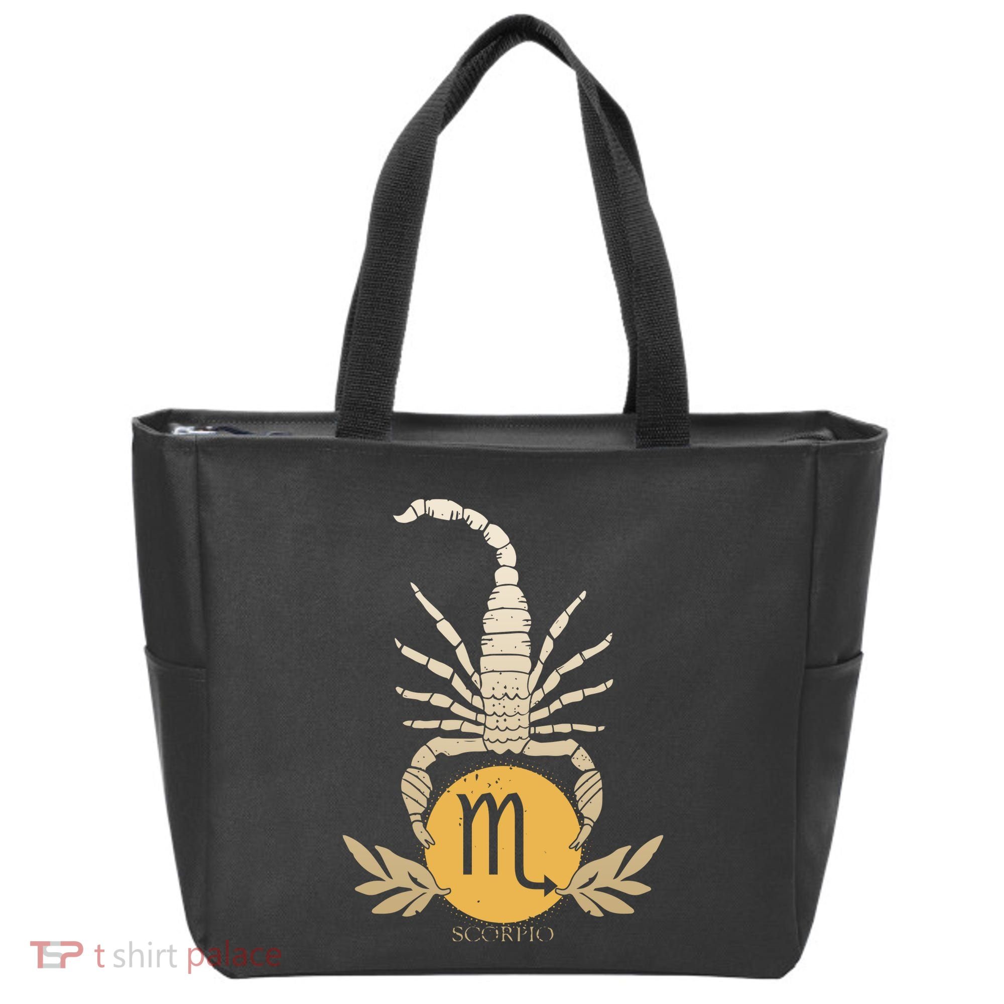 Zodiac Scorpio Scorpion Symbol Tote Bag