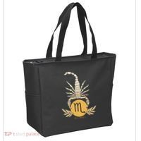Zodiac Scorpio Scorpion Symbol Tote Bag thumb 2