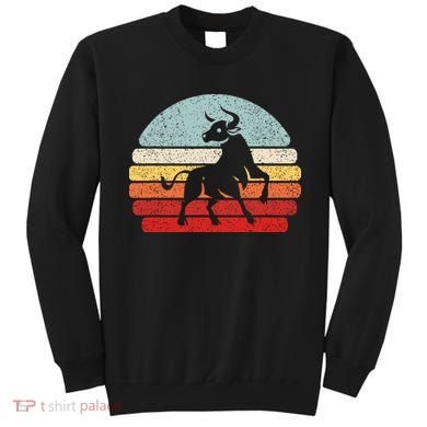Zodiac Sign Taurus Vintage Sweatshirt