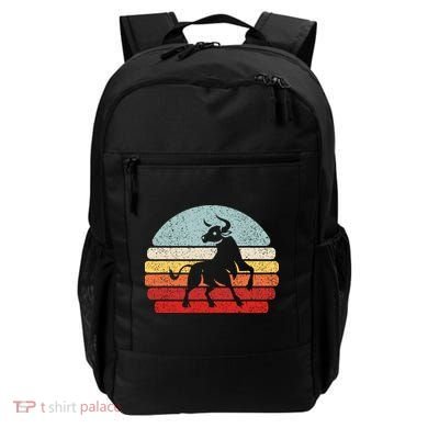 Zodiac Sign Taurus Vintage Backpack
