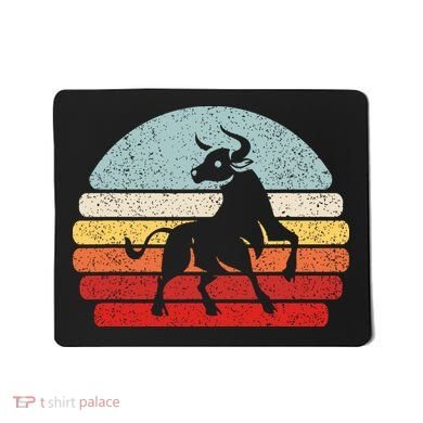 Zodiac Sign Taurus Vintage Mousepad