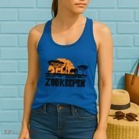Zoo Safari Wildlife Trip Crew And Zoo Animal Lover Zookeeper Gift Women's Tank Top thumb 2