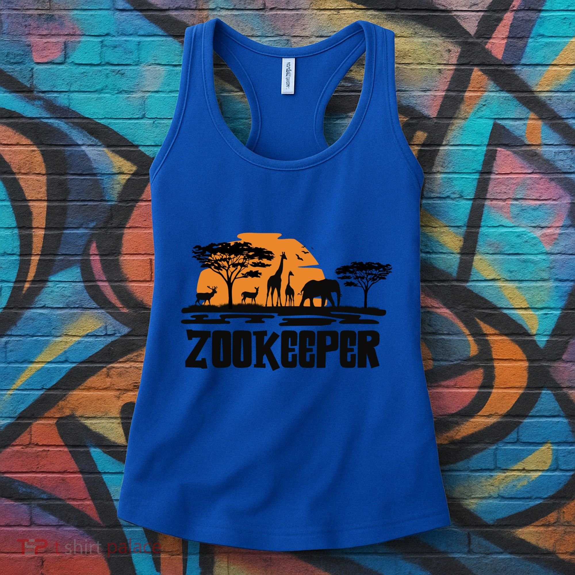 Zoo Safari Wildlife Trip Crew And Zoo Animal Lover Zookeeper Gift Women's Tank Top