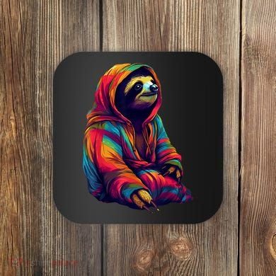 Zen Sloth Coaster