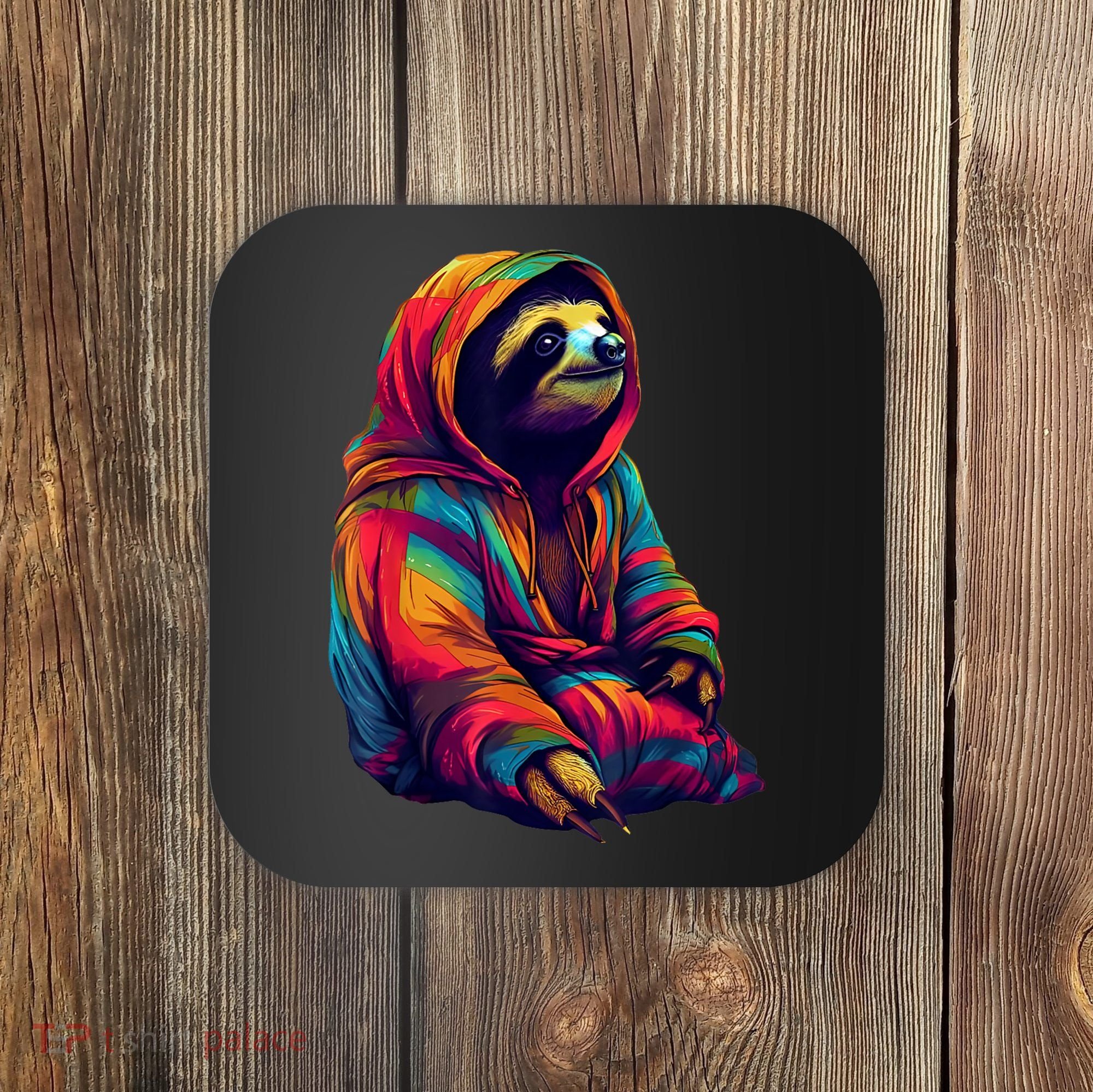 Zen Sloth Coaster