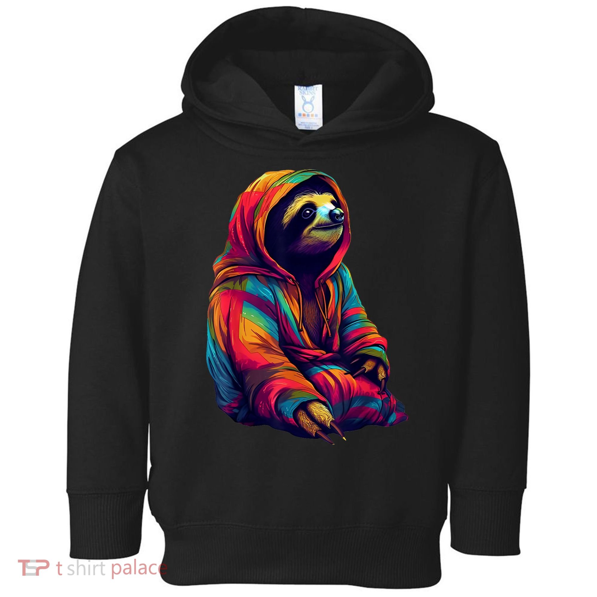 Zen Sloth Toddler Hoodie