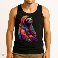 Zen Sloth Tank Top thumb 3