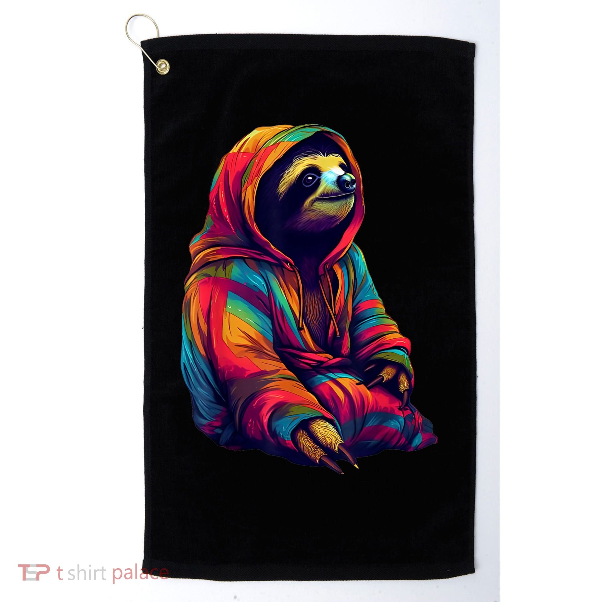 Zen Sloth Golf Towel